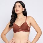 Ladies' Bra, Brown, small image number null