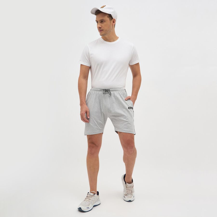 Men's Bermuda, Melange Light Grey, large image number null
