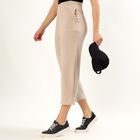 Ladies' Track Pants, Beige, small
