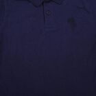 Boys Navy Blue Polo Neck Polo Boys T-Shirt, नेवी ब्लू, small