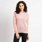 Printed Pullover, Pink, small image number null
