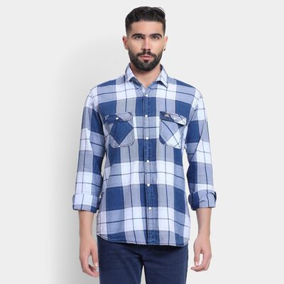 Men's 100% Cotton Casual Shirt 