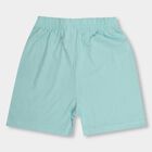 Girls' Shorts , हल्का हरा, small