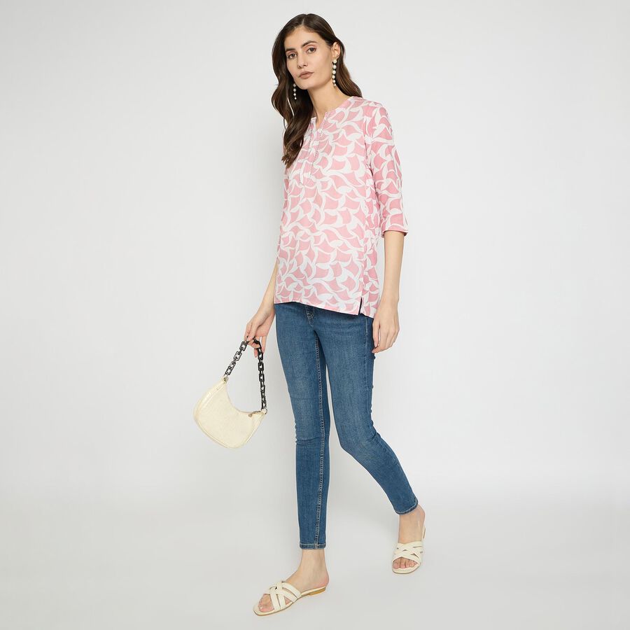 Ladies' Kurti , Pink, large image number null