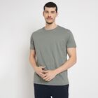 Men's 100% Cotton Round Neck Half Sleeves T-Shirt , Light Green, small image number null
