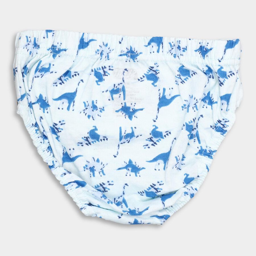 Boys' 100% Cotton Briefs , Dark Blue, large