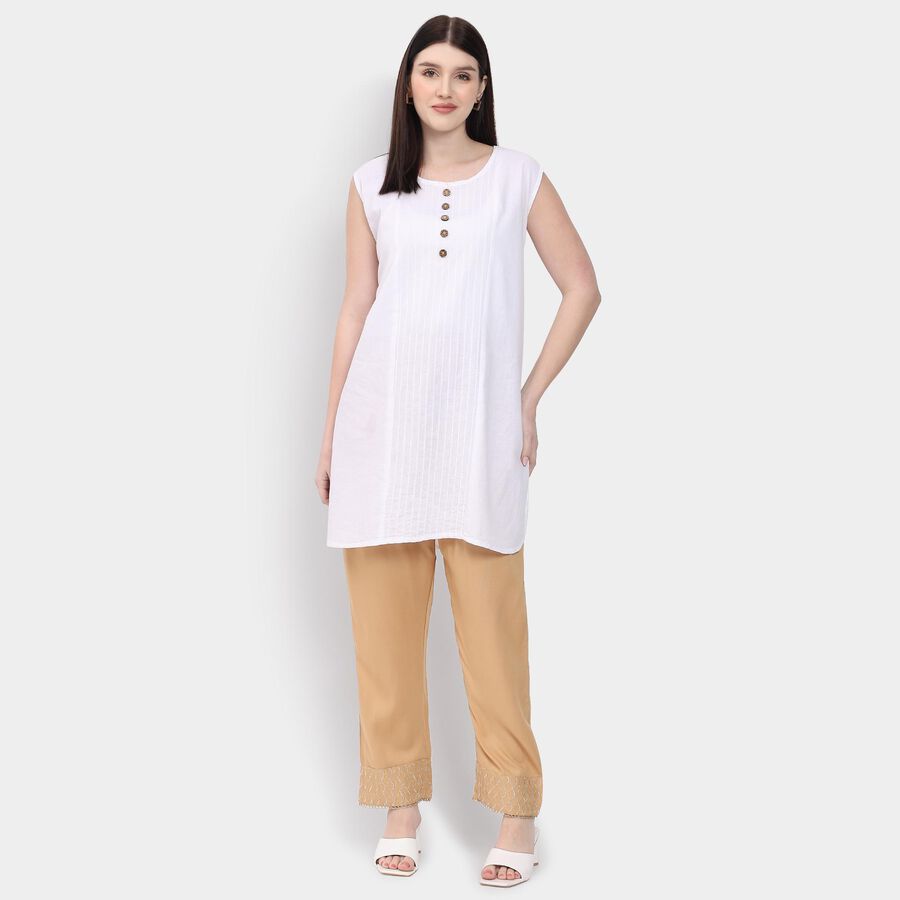 Ladies' Palazzos, गहरा पीला, large image number null