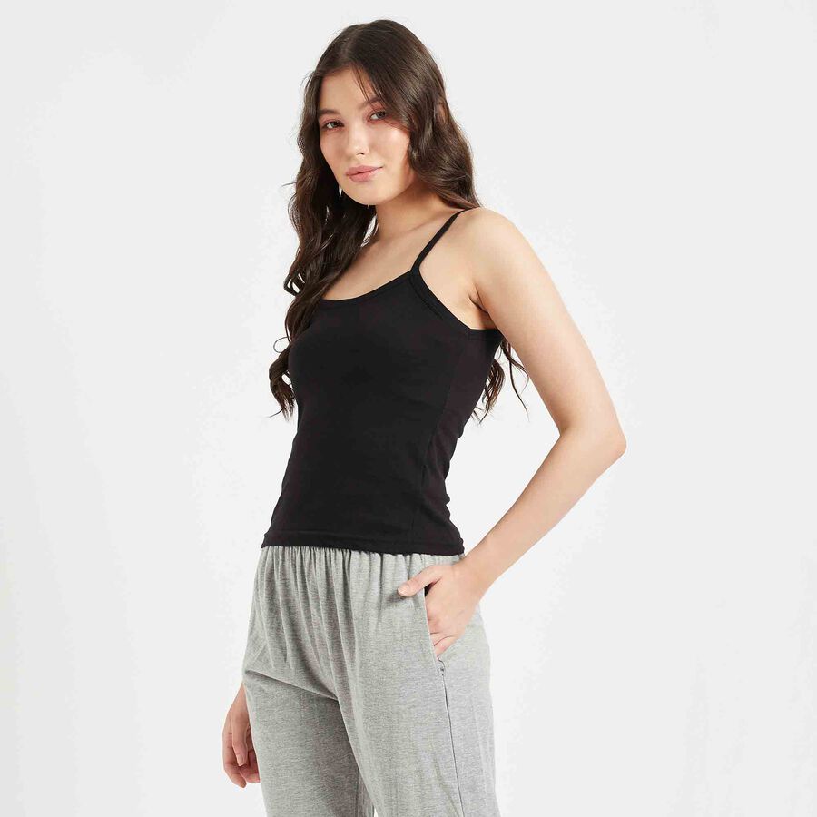 Solid Slips, Black, large image number null