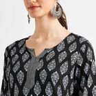All Over Print Kurti, Black, small image number null