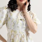 Ladies' A Line Dress, Off White, small image number null