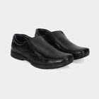 Men's Black Slip-On Loafer Formal Shoes, Black, small