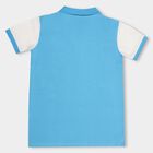 Boys' 100% Cotton Half Sleeves T-Shirt, White, small image number null