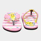 Kids Printed Slippers, Pink, small image number null