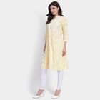 Ladies' Kurta, Yellow, small image number null