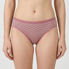 Women's Lilac Regular Fit Printed Panty, Lilac, small