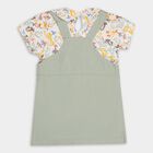 Infants' 100% Cotton Top Skirt , हल्का हरा, small image number null