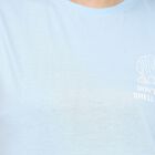 Ladies' Round Neck T-Shirt , हल्का नीला, small image number null