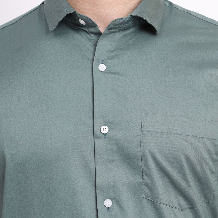 Men's Formal Shirt, हल्का हरा, large image number null