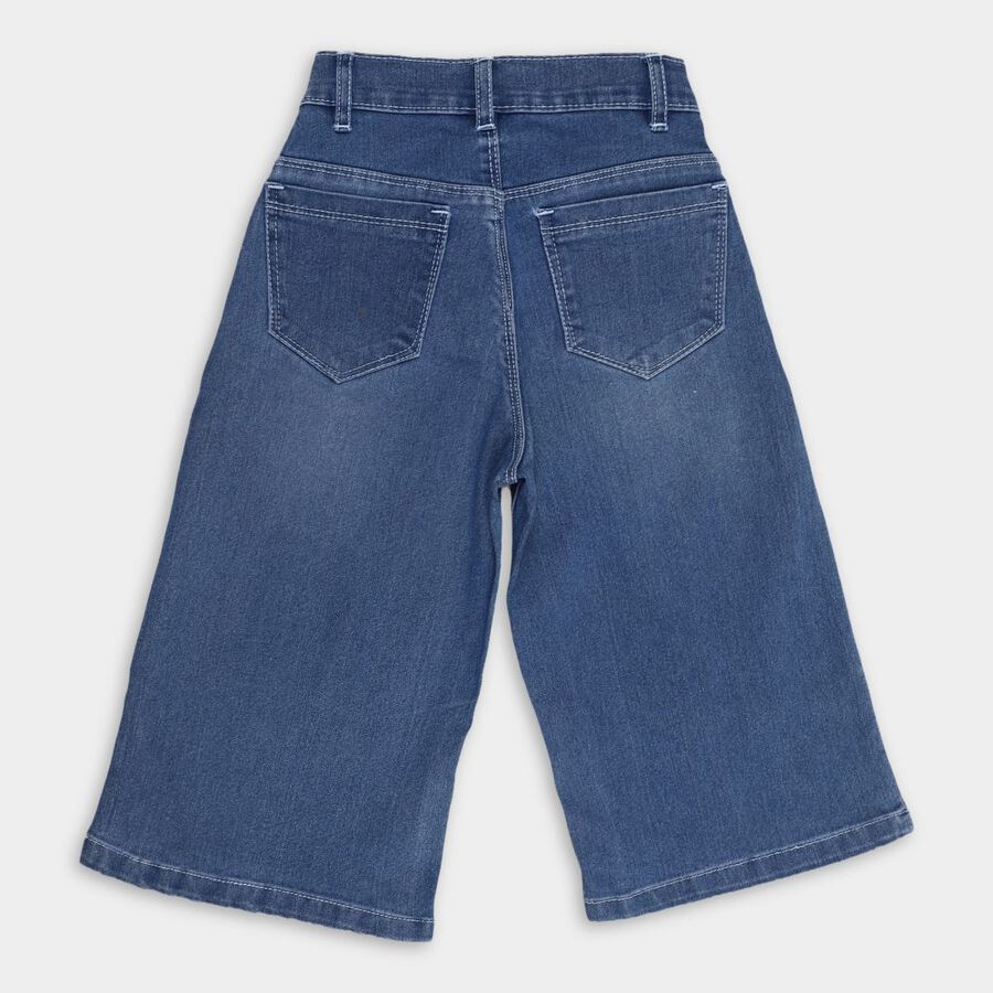 Girls' Jeans, Mid Blue, large image number null