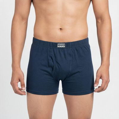 Men's Blue Regular Fit Trunks