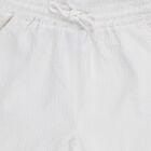 Girls' Shorts, सफ़ेद, small