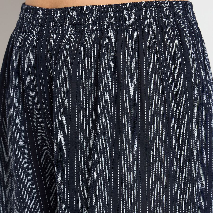 Ladies' Palazzos, गहरा नीला, large image number null