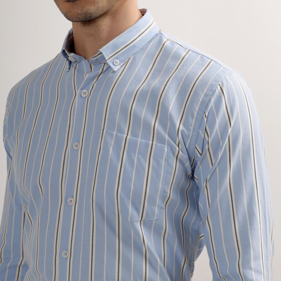 Men's Formal Shirt, Light Blue, large image number null