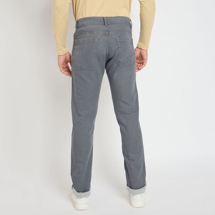 Men's Slim Fit Jeans, हल्का ग्रे, large image number null