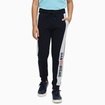 Boys' Cotton Blend Elastic Waist Pyjama