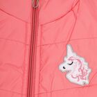 Girls' Jacket, गुलाबी, small image number null