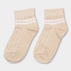 Girls' Socks , Beige, small image number null