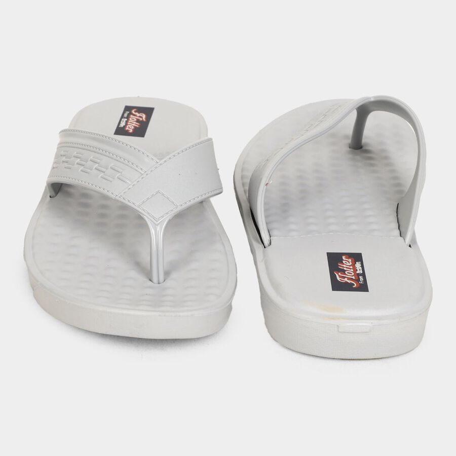 Men's Slippers, Grey, large image number null