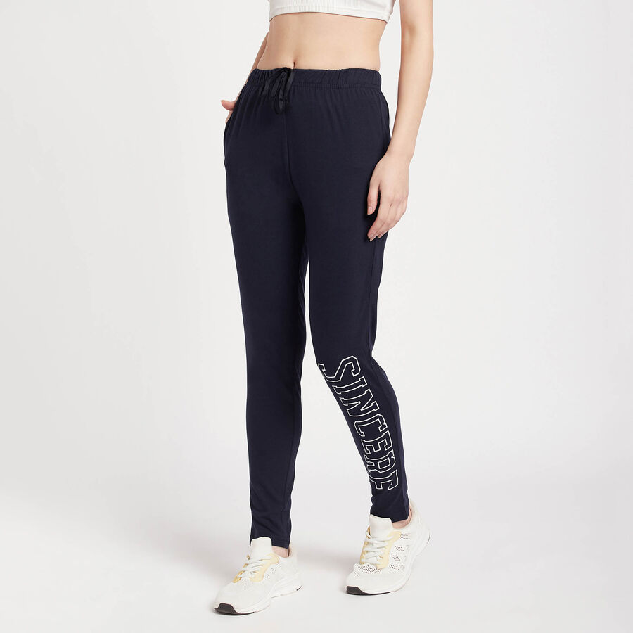 Solid Joggers, Navy Blue, large image number null