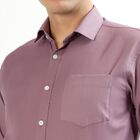 Men's Muted Lavender Classic Formal Shirt, बैंगनी, small