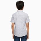Boys' 100% Cotton Casual Shirt, White, small image number null