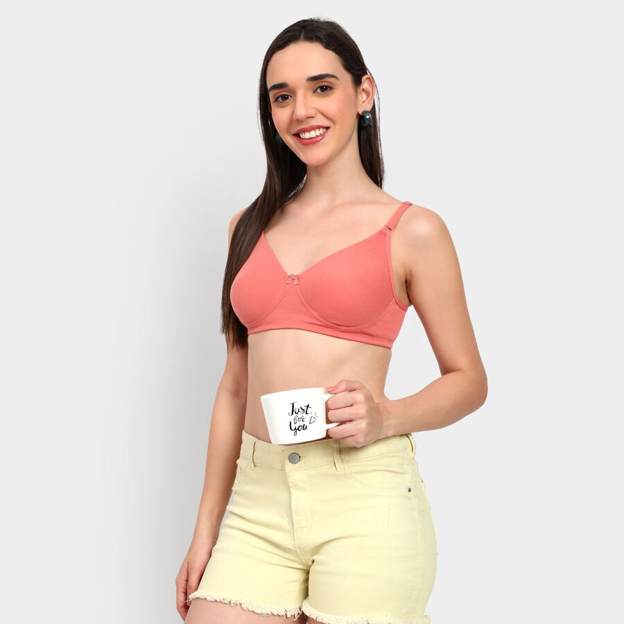 Ladies' Bra, हल्का गुलाबी, large image number null