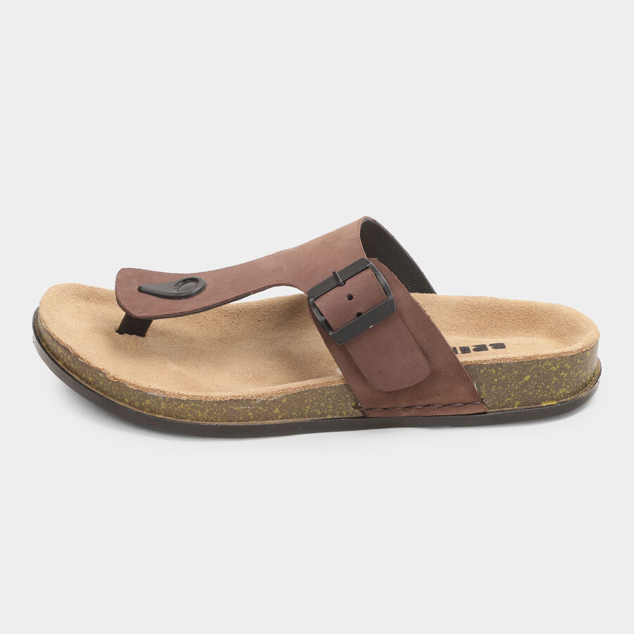 Men's Sandal, मरून, large image number null