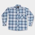 Boys' Light Blue Cotton Classic Collar Casual Shirt, हल्का नीला, small image number null