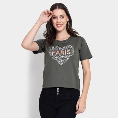 Ladies' Round Neck T-Shirt 