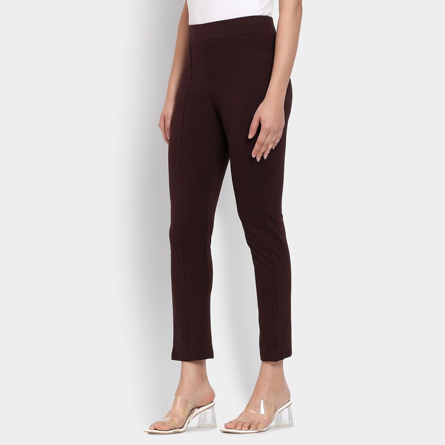 Ladies' Trousers, Brown, large