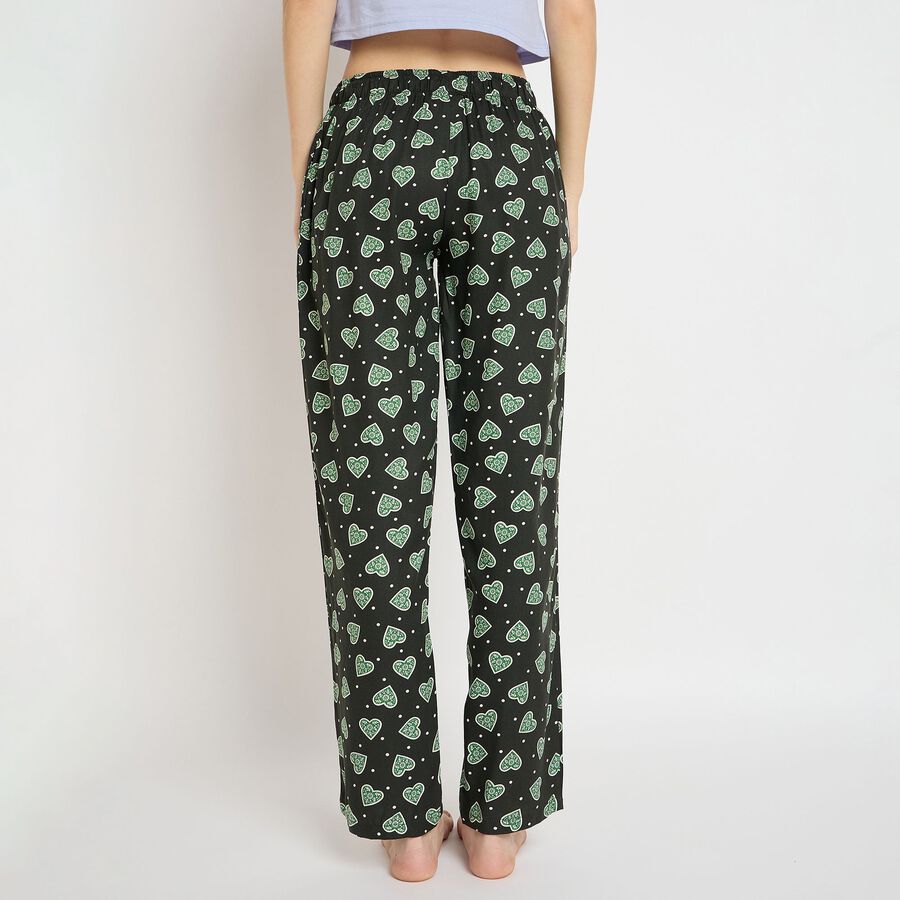 Ladies' Pyjama, Dark Green, large image number null