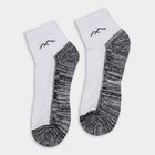 Men's Socks (Pack of 3), काला, small