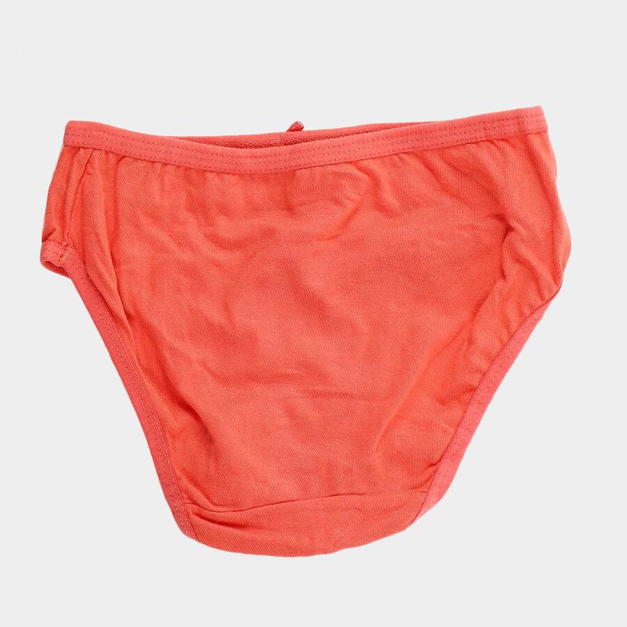 Girls' Panty, Coral, large