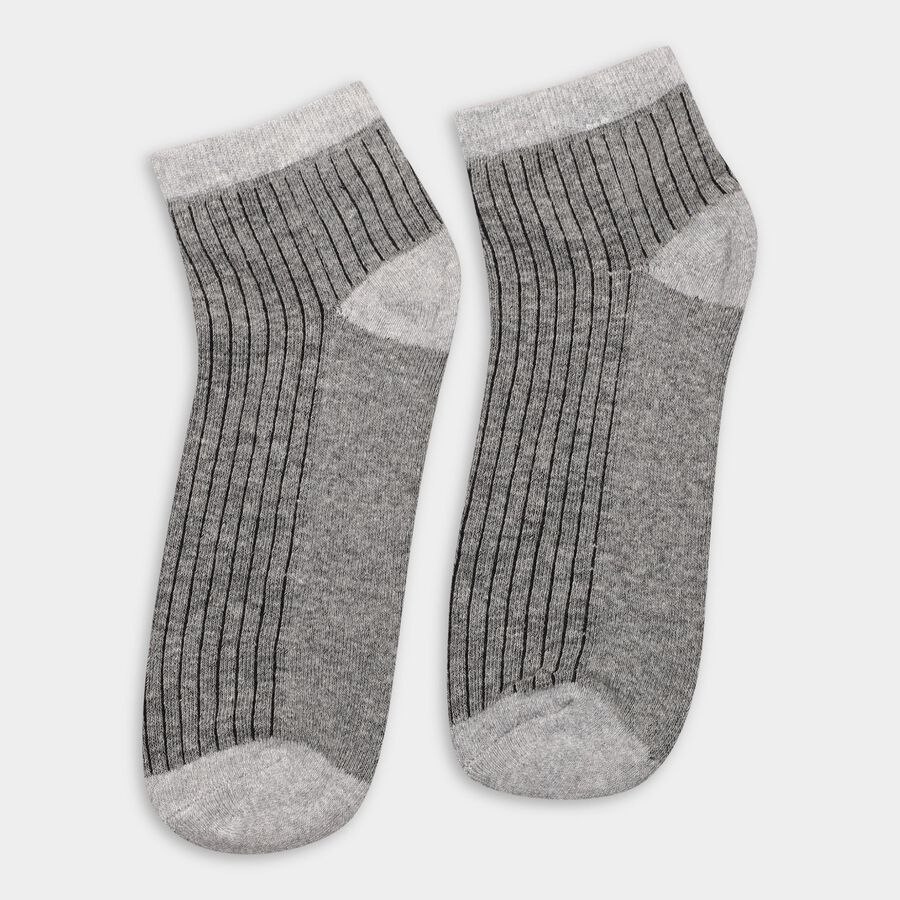 Men's Socks (Pack of 3), नेवी ब्लू, large