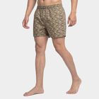Men's Olive Green Classic Fit Solid Boxers, Olive, small