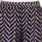 Printed Palazzo, Navy Blue, small image number null