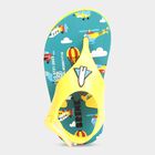 Kids Printed Slippers, Yellow, small image number null