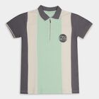 Boys' 100% Cotton Half Sleeves T-Shirt, Light Green, small image number null