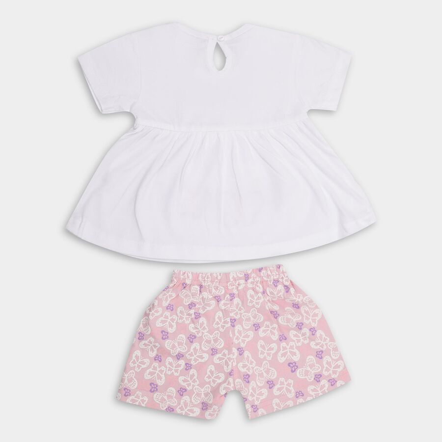 Infant Girls' 100% Cotton Short Set , Lilac, large