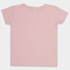 Girls' 100% Cotton T-Shirt , हल्का गुलाबी, small image number null
